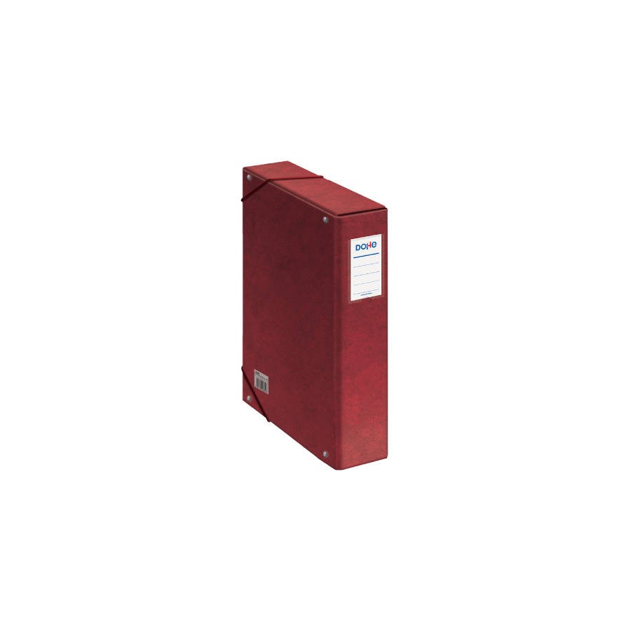 4243-CAJAS DE PROYECTOS CARTON FORRADO LOMO DE 7 CM ROJO CON ETIQUETA 245X350X70 DOHE 09737 4243-CAJAS DE PROYECTOS CARTON FORRADO LOMO DE 7 CM ROJO CON ETIQUETA 245X350X70 DOHE 09737