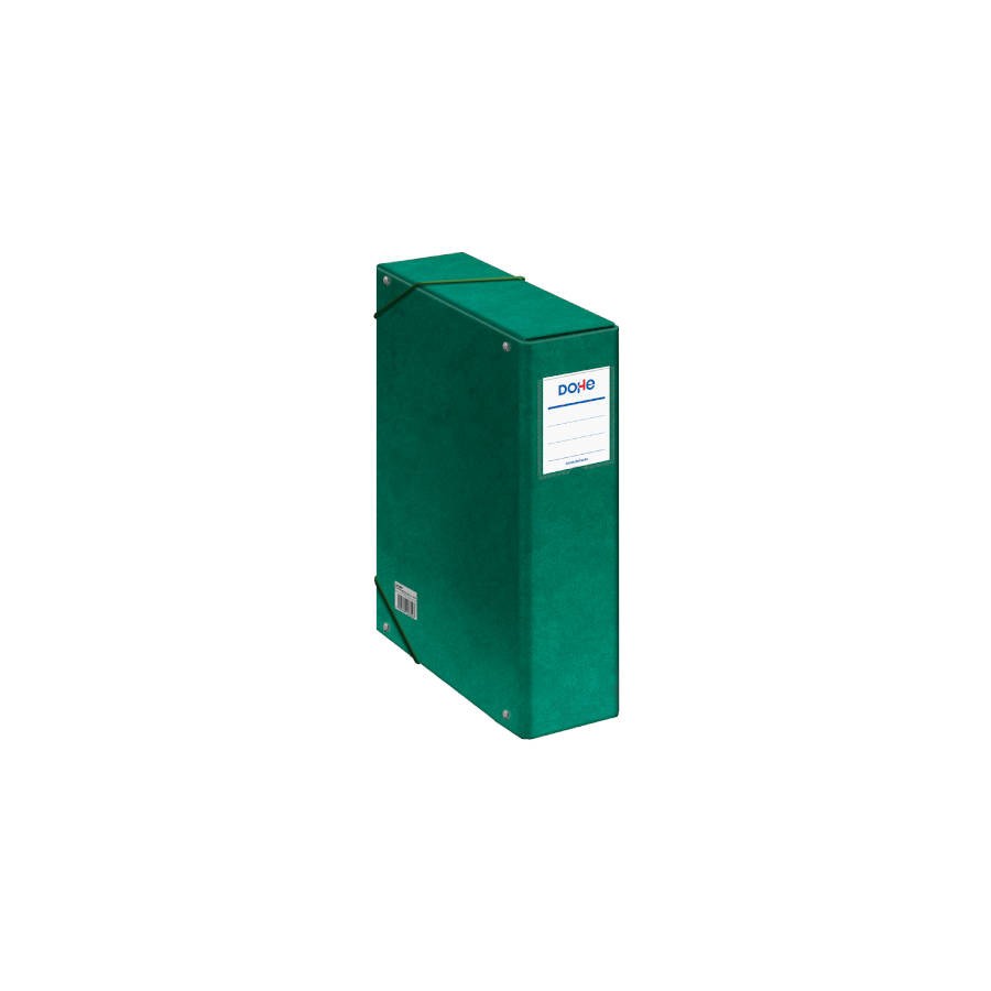 4249-CAJAS DE PROYECTOS CARTON FORRADO LOMO DE 9 CM VERDE CON ETIQUETA 245X350X90 DOHE 09746 4249-CAJAS DE PROYECTOS CARTON FORRADO LOMO DE 9 CM VERDE CON ETIQUETA 245X350X90 DOHE 09746