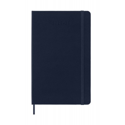 AGENDA 18M 2025 2026 SEMANAL L 13 X 21 CM AZUL ZAFIRO TAPA DURA MOLESKINE DHB2018WN3Y26