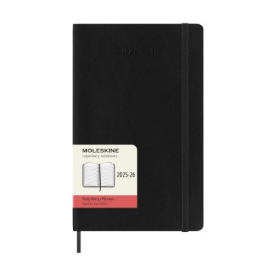 AGENDA 18M 2025 2026 DIARIA L 13 X 21 CM NEGRA TAPA BLANDA MOLESKINE DSB18DC3Y26