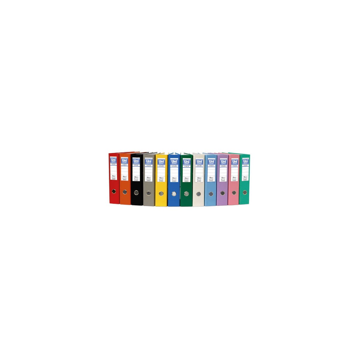 ARCHIVADOR PALANCA 65 A4 2MM COLOR BLANCO UNISYSTEM COLOR 17269870