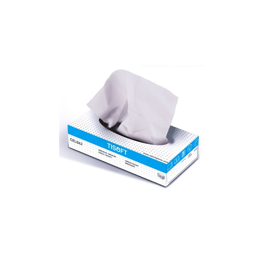 4304-CAJA DE 100 PANUELOS FACIALES TISOFT CE498 4304-CAJA DE 100 PANUELOS FACIALES TISOFT CE498