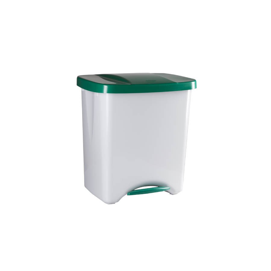 4305-PAPELERA PEDALBIN ECOLOGIC 40L TAPA VERDE DENOX DP357 4305-PAPELERA PEDALBIN ECOLOGIC 40L TAPA VERDE DENOX DP357