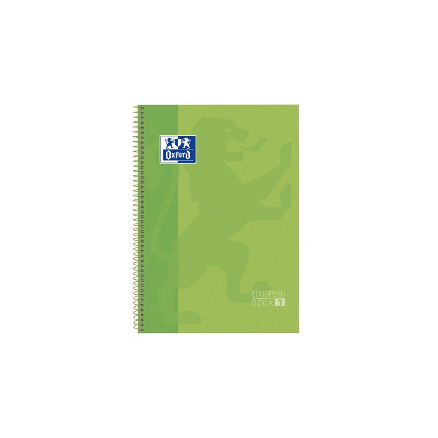 4438-CUADERNO EUROPEANBOOK 1 TAPA EXTRADURA A4+ 80 HOJAS 5X5 COLOR VERDE MANZANA OXFORD 100430199 4438-CUADERNO EUROPEANBOOK 1 TAPA EXTRADURA A4+ 80 HOJAS 5X5 COLOR VERDE MANZANA OXFORD 100430199
