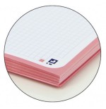 4468-BLOC ENCOLADO COLOR 1 TAPA BLANDA A4+ 80 HOJAS 5X5 COLOR ROSA CHICLE  OXFORD 400123681