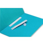 4527-CAJA 100 FASTENERS ENCUADERNACION AUTOADHESIVOS 15X2 COLOR BLANCO ELBA 100420794
