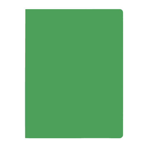 4551-SUBCARPETA SIMPLES INTENSAS 250 GRS A4 COLOR VERDE GIO 400040485