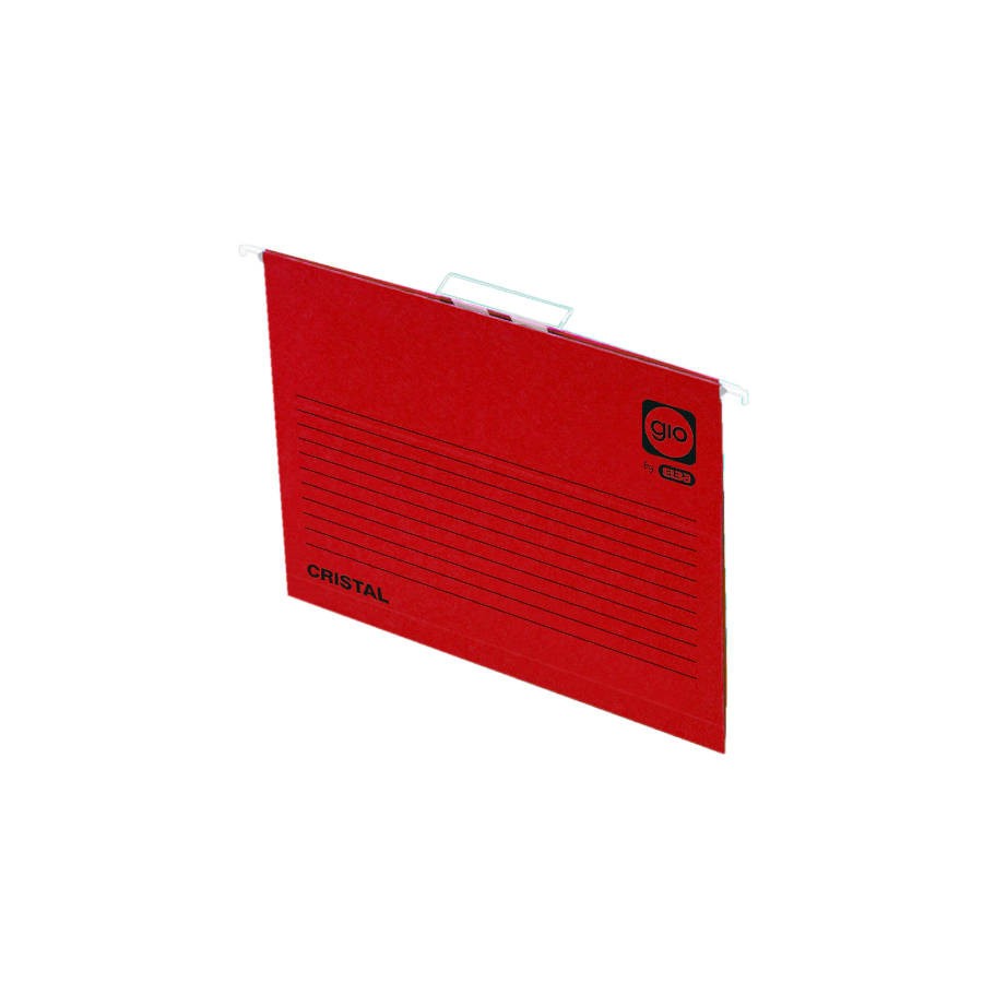 4562-CARPETA COLGANTE CAJON VISOR CORTO CRISTAL FOLIO LOMO V COLOR ROJO GIO 400021956 4562-CARPETA COLGANTE CAJON VISOR CORTO CRISTAL FOLIO LOMO V COLOR ROJO GIO 400021956
