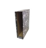 4599-CAJA PARA ARCHIVADOR FOLIO CLASICO COLOR GRIS UNISYSTEM CLASICO 7450071