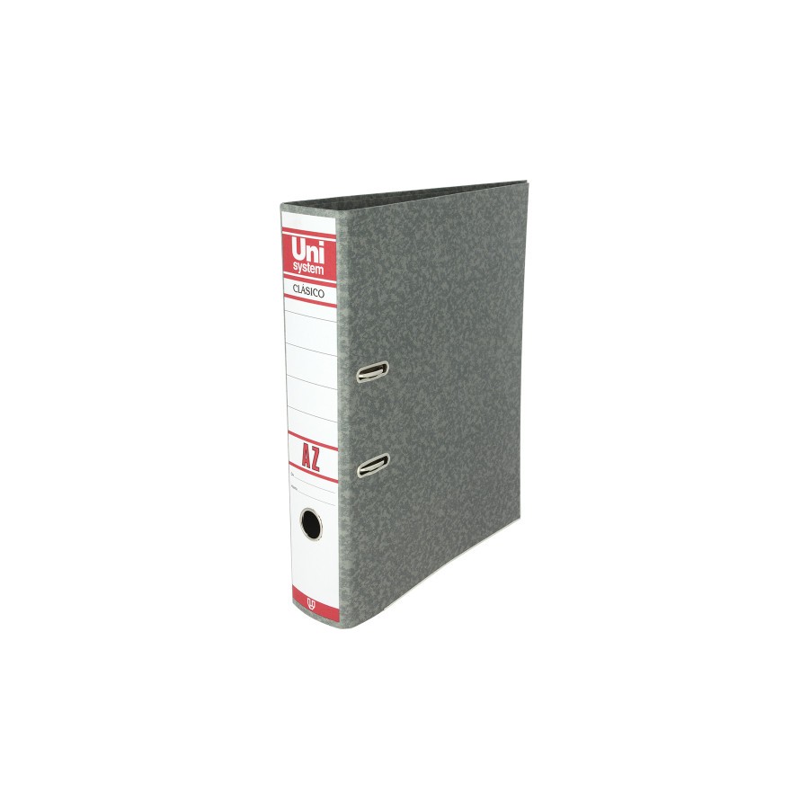 4603-ARCHIVADOR CLASICO FOLIO 65MM CON RADO COLOR GRIS UNISYSTEM CLASICO 7459171 4603-ARCHIVADOR CLASICO FOLIO 65MM CON RADO COLOR GRIS UNISYSTEM CLASICO 7459171