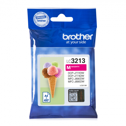 4706-Brother LC-3213M cartucho de tinta Original Alto rendimiento (XL) Magenta