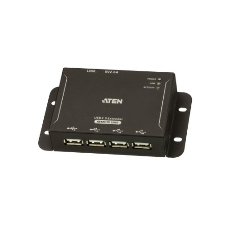 4758-ATEN Extensor USB 2.0 por Cat 5 con hub de cuatro puertos (hasta 50 m)
