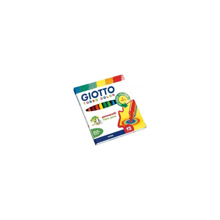 4866-ESTUCHE 12 ROTULADORES TURBO COLOR GIOTTO F416000 4866-ESTUCHE 12 ROTULADORES TURBO COLOR GIOTTO F416000