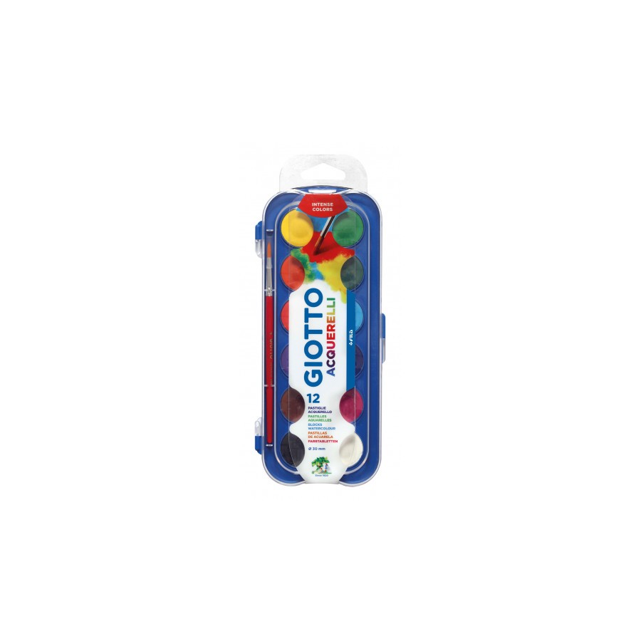 4873-ESTUCHE 12 ACUARELAS 30MM GIOTTO F351200 4873-ESTUCHE 12 ACUARELAS 30MM GIOTTO F351200