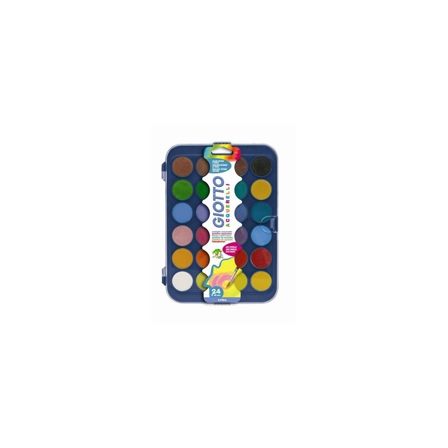 4874-ESTUCHE 24 ACUARELAS 30MM GIOTTO F352400 4874-ESTUCHE 24 ACUARELAS 30MM GIOTTO F352400