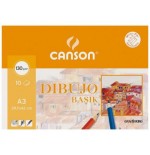 4880-BLOC MINIPACK 10 HOJAS BASIK 130G A3 GUARRO CANSON C200403159