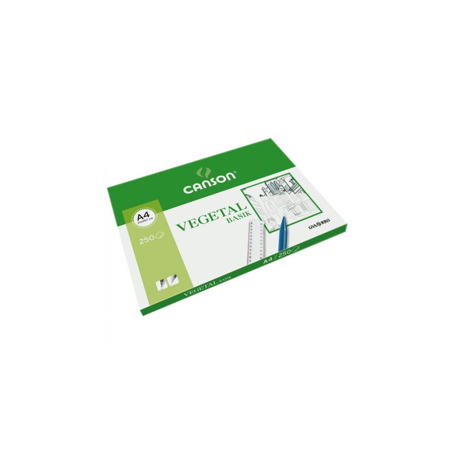 4891-PAQUETE 250 HOJAS PAPEL VEGETAL A4 90G GUARRO CANSON C200406219 4891-PAQUETE 250 HOJAS PAPEL VEGETAL A4 90G GUARRO CANSON C200406219