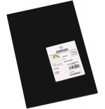 4898-PAQUETE 50 HOJAS CARTULINA IRIS A4 185G NEGRO GUARRO CANSON C200040179