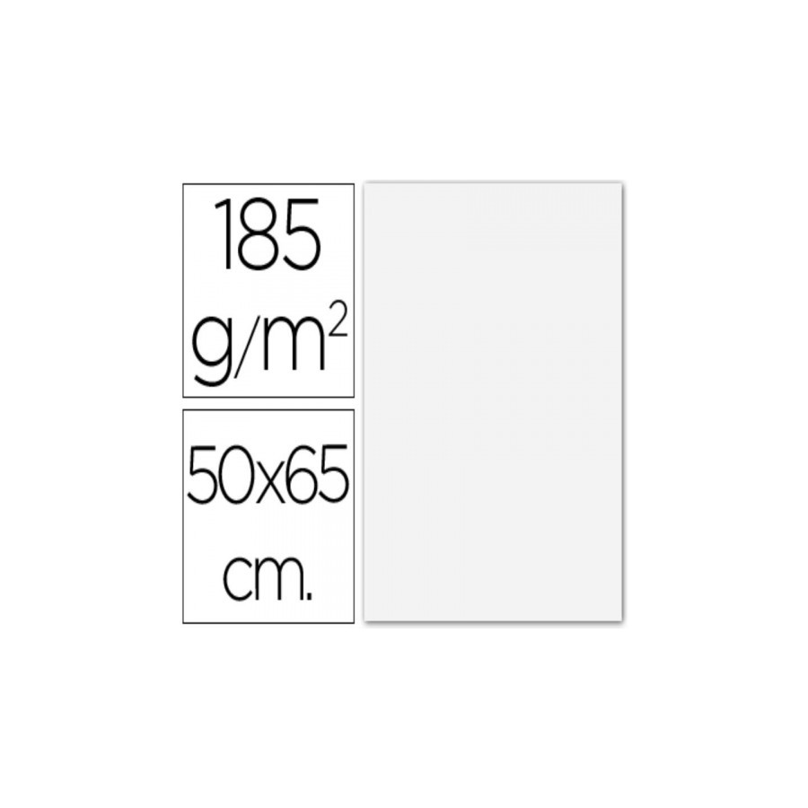 4904-PAQUETE 25 HOJAS CARTULINA IRIS 50X65 185G BLANCO GUARRO CANSON C200040218 4904-PAQUETE 25 HOJAS CARTULINA IRIS 50X65 185G BLANCO GUARRO CANSON C200040218