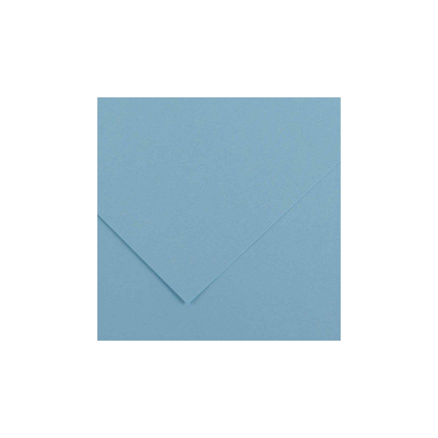 4906-PAQUETE 25 HOJAS CARTULINA IRIS 50X65 185G AZUL CIELO GUARRO CANSON C200040232