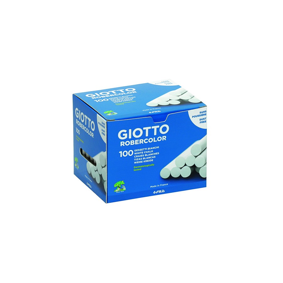 4912-CAJA 100 TIZAS BLANCAS GIOTTO F538800 4912-CAJA 100 TIZAS BLANCAS GIOTTO F538800