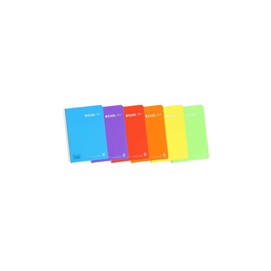4926-ENRI Plus cuaderno y block 80 hojas Colores surtidos 4926-ENRI Plus cuaderno y block 80 hojas Colores surtidos