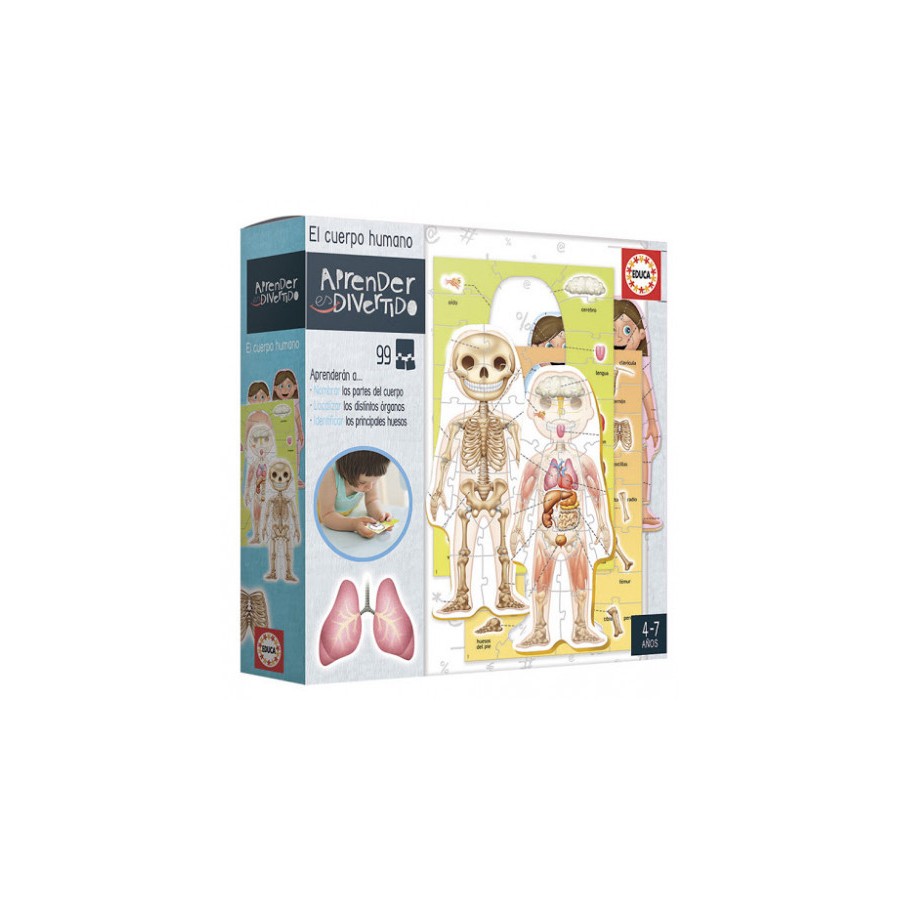 4937-JUEGO EL CUERPO HUMANO EDUCA BORRAS 18701
