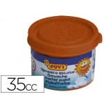 4976-ESTUCHE TEMPERA ESCOLAR 5 BOTES 35 ML - MARRON JOVI 50312