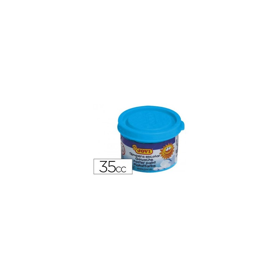 4979-ESTUCHE TEMPERA ESCOLAR 5 BOTES 35 ML - AZUL CYAN JOVI 50321 4979-ESTUCHE TEMPERA ESCOLAR 5 BOTES 35 ML - AZUL CYAN JOVI 50321