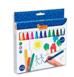 4986-ESTUCHE 12 ROTULADORES MAXI COLORES SURTIDOS JOVI 1712