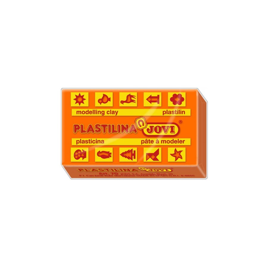 4997-CAJA 30 PASTILLAS PLASTILINA 50 G - NARANJA JOVI 7004 4997-CAJA 30 PASTILLAS PLASTILINA 50 G - NARANJA JOVI 7004