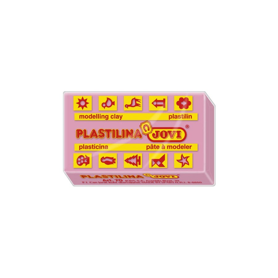 4999-CAJA 30 PASTILLAS PLASTILINA 50 G - ROSA JOVI 7007 4999-CAJA 30 PASTILLAS PLASTILINA 50 G - ROSA JOVI 7007