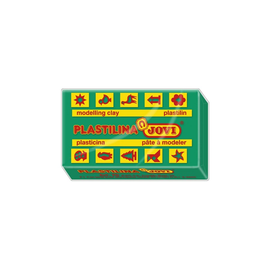 5003-CAJA 30 PASTILLAS PLASTILINA 50 G - VERDE OSCURO JOVI 7011 5003-CAJA 30 PASTILLAS PLASTILINA 50 G - VERDE OSCURO JOVI 7011