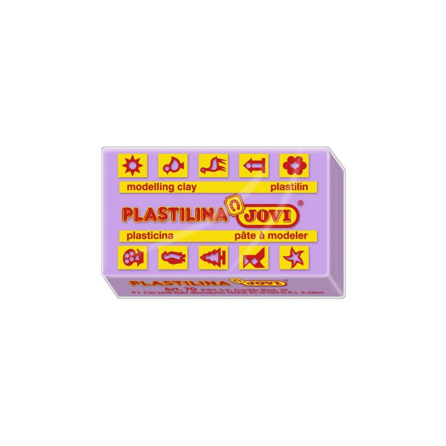5006-CAJA 30 PASTILLAS PLASTILINA 50 G - LILA JOVI 7014 5006-CAJA 30 PASTILLAS PLASTILINA 50 G - LILA JOVI 7014
