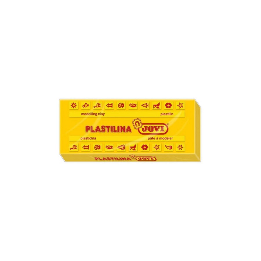 5010-CAJA 15 PASTILLAS PLASTILINA 150 G - AMARILLO OSCURO JOVI 7103 5010-CAJA 15 PASTILLAS PLASTILINA 150 G - AMARILLO OSCURO JOVI 7103