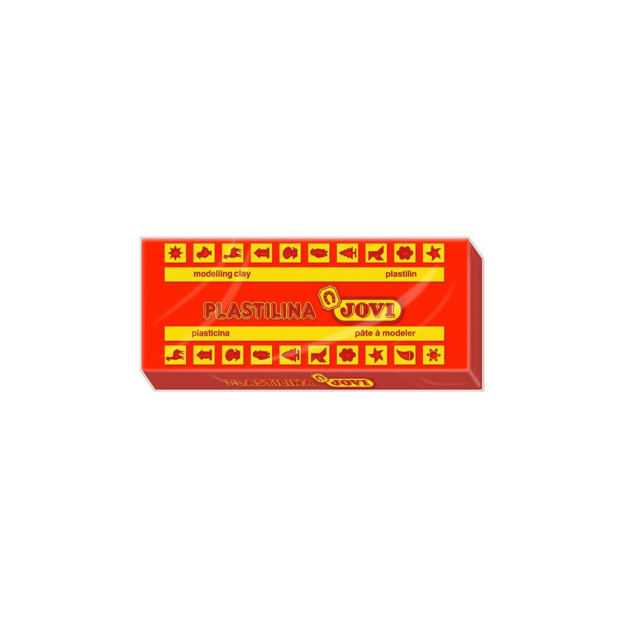 5012-CAJA 15 PASTILLAS PLASTILINA 150 G - ROJO JOVI 7105 5012-CAJA 15 PASTILLAS PLASTILINA 150 G - ROJO JOVI 7105