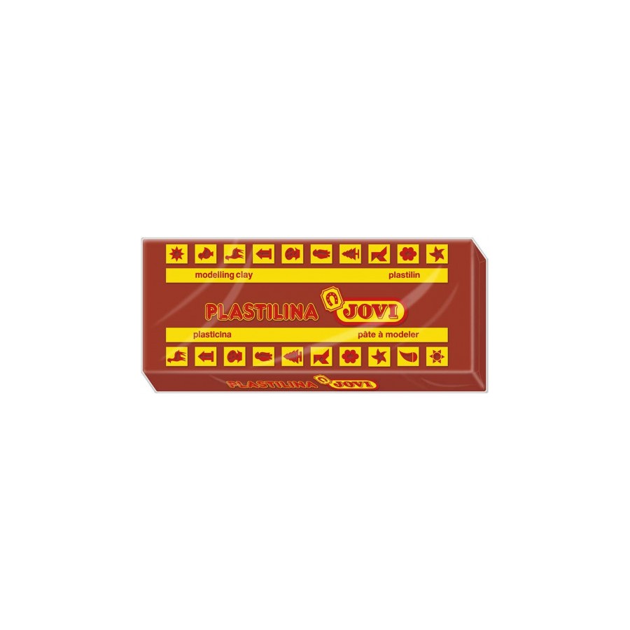 5016-CAJA 15 PASTILLAS PLASTILINA 150 G - MARRON JOVI 7109 5016-CAJA 15 PASTILLAS PLASTILINA 150 G - MARRON JOVI 7109