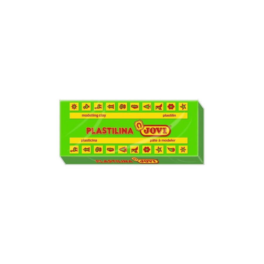 5017-CAJA 15 PASTILLAS PLASTILINA 150 G - VERDE CLARO JOVI 7110 5017-CAJA 15 PASTILLAS PLASTILINA 150 G - VERDE CLARO JOVI 7110