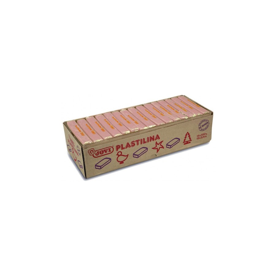 5028-CAJA 15 PASTILLAS PLASTILINA 350 G - CARNE JOVI 7208 5028-CAJA 15 PASTILLAS PLASTILINA 350 G - CARNE JOVI 7208