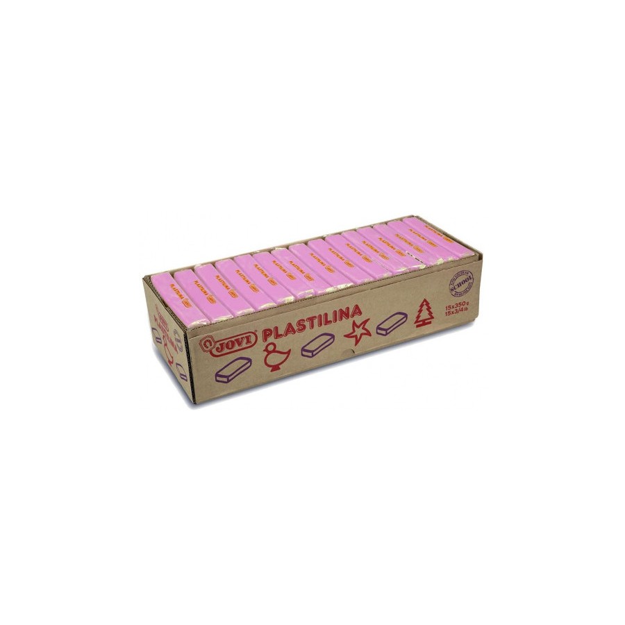 5034-CAJA 15 PASTILLAS PLASTILINA 350 G - LILA JOVI 7214 5034-CAJA 15 PASTILLAS PLASTILINA 350 G - LILA JOVI 7214