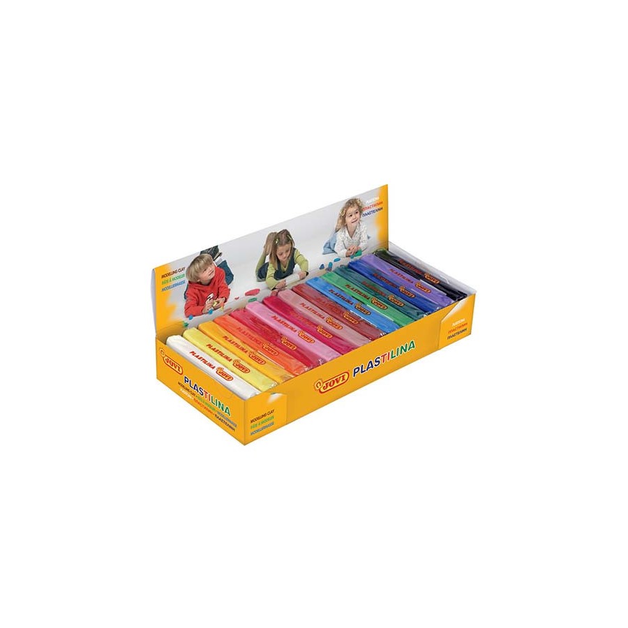 5038-CAJA EXPOSITORA 15 PASTILLAS PLASTILINA 150 G COLORES SURTIDOS JOVI 71S 5038-CAJA EXPOSITORA 15 PASTILLAS PLASTILINA 150 G COLORES SURTIDOS JOVI 71S