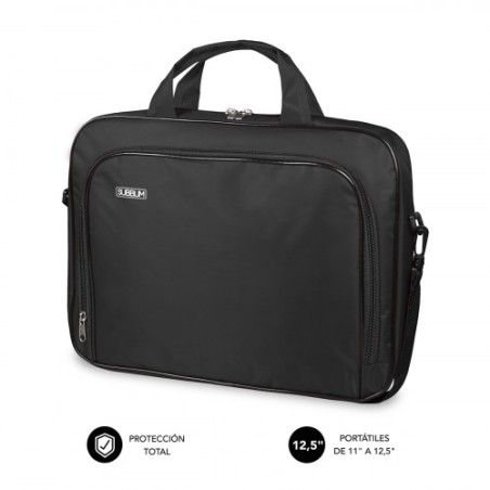 5105-SUBBLIM Maletin Ordenador Oxford Laptop Bag 11-12,5" Black