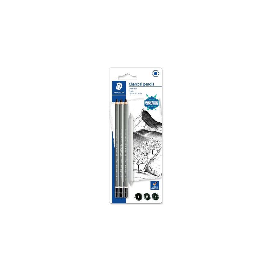 5202-BLISTER CON 3 LAPICES (1 X 100C-S, 100C-M Y 100C-H + 1 DIFUMINADOR STAEDTLER 100C SBK4 5202-BLISTER CON 3 LAPICES (1 X 100C-S, 100C-M Y 100C-H + 1 DIFUMINADOR STAEDTLER 100C SBK4