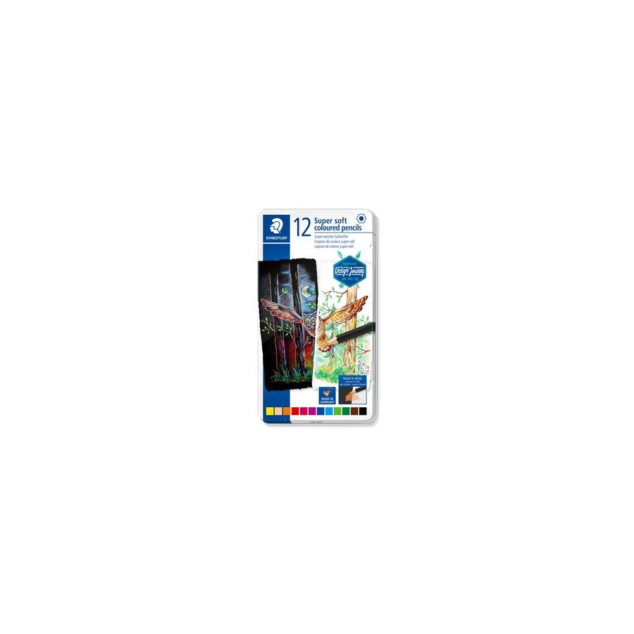 5216-ESTUCHE DE METAL CON 12 LAPICES, COLORES SURTIDOS STAEDTLER 149C M12 5216-ESTUCHE DE METAL CON 12 LAPICES, COLORES SURTIDOS STAEDTLER 149C M12