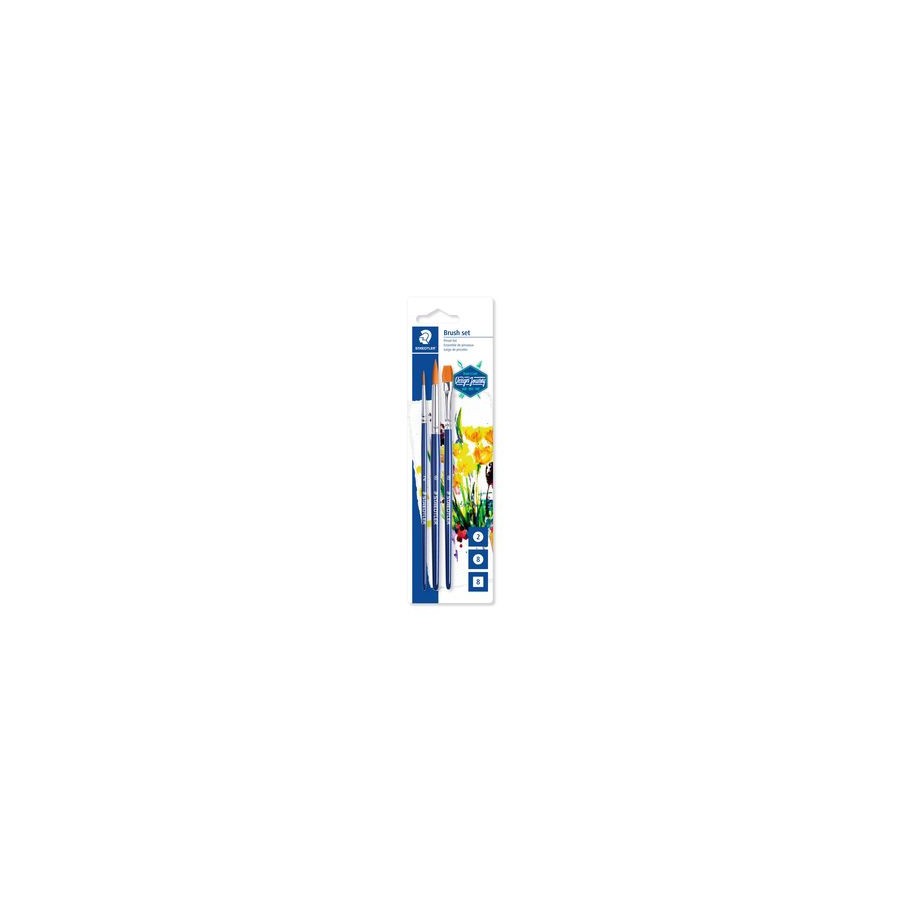 5254-Staedtler 989-SBK3-3 pincel para bellas artes 3 pieza(s) 5254-Staedtler 989-SBK3-3 pincel para bellas artes 3 pieza(s)