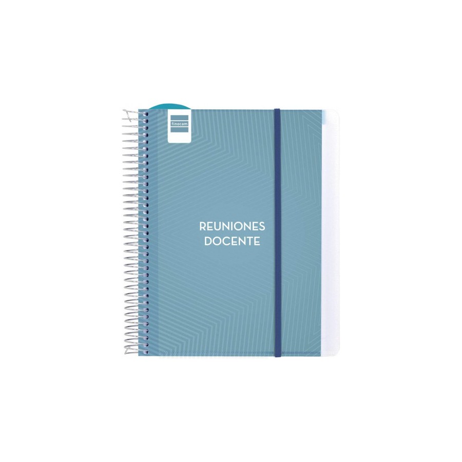 5262-LIBRETA REUNIONES DOCENTE 1/4 ESPANOL FINOCAM 5340800 ATEMPORAL