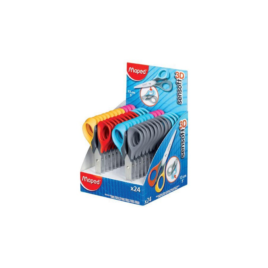 5273-EXPOSITOR 24 TIJERAS SENSOFT PASTEL 13CM DISPLAY MAPED 484211 5273-EXPOSITOR 24 TIJERAS SENSOFT PASTEL 13CM DISPLAY MAPED 484211