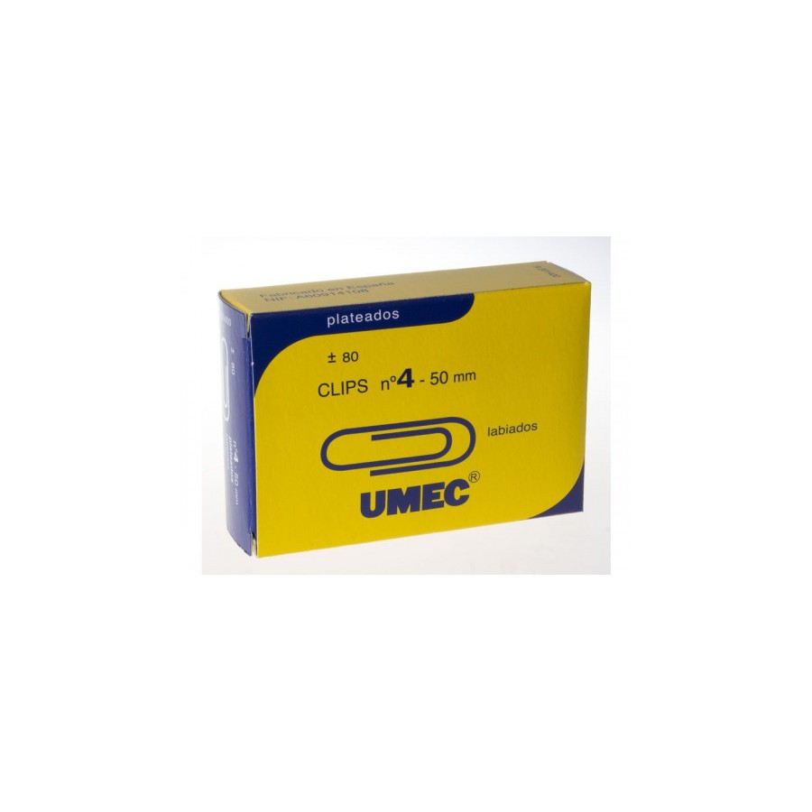 5288-CAJA 80 CLIP PLATEADO 50MM U201400 UMEC 5288-CAJA 80 CLIP PLATEADO 50MM U201400 UMEC