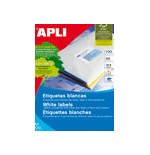 5310-CAJA 100 HOJAS ETIQUETA BLANCA ILC 105X40 1275 APLI