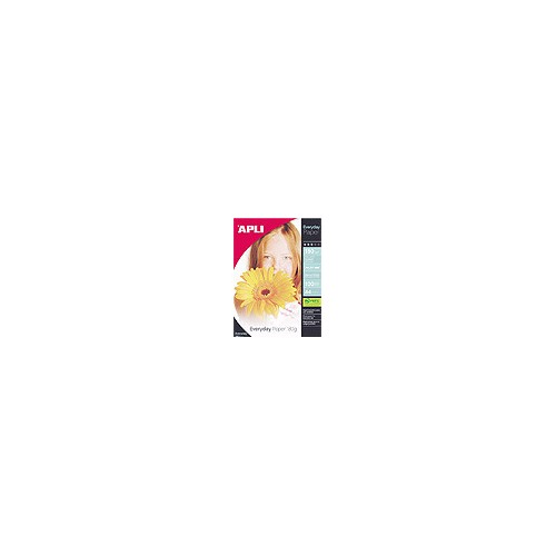 5334-PAQUETE 100 HOJAS PAPEL 180G A4 INK GL 11475 APLI